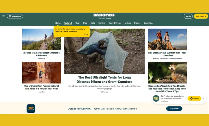 Backpacker.com​