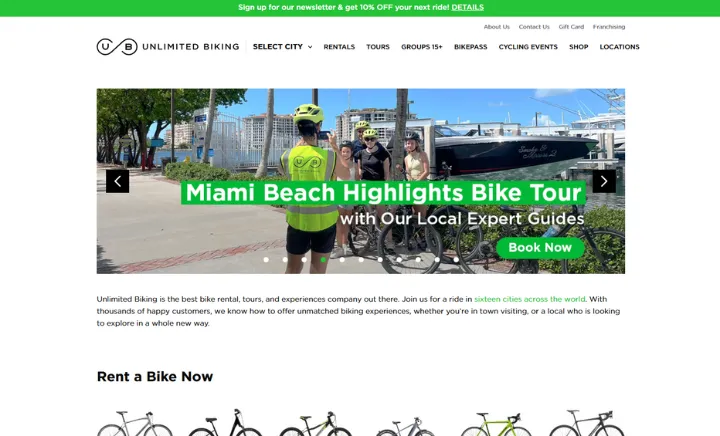 Unlimited Biking