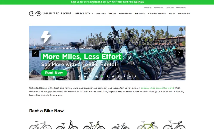 Unlimited Biking
